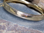 Vintage  Art Deco 12ct GOLD Plated BANGLE - BRACELET - 10.5g