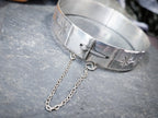 Vintage Georg Jensen SILVER Star BANGLE Bracelet c 1976 - 29.5g