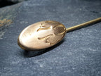 Vintage GOLD Fronted STICK PIN  - Hat or Tie  - 1.4g