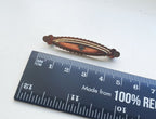 ANTIQUE VICTORIAN BROOCH - Sweetheart, Memorial - 9ct Rose Gold fronted - 4.2g