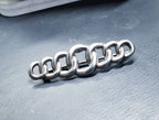 Antique Sterling Silver Lovers Knot Brooch - Edwardian Chester Hallmarks circa 1905 - 2.1g