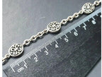 Vintage STERLING SILVER CELTIC Bracelet - 20cm - 13.9g