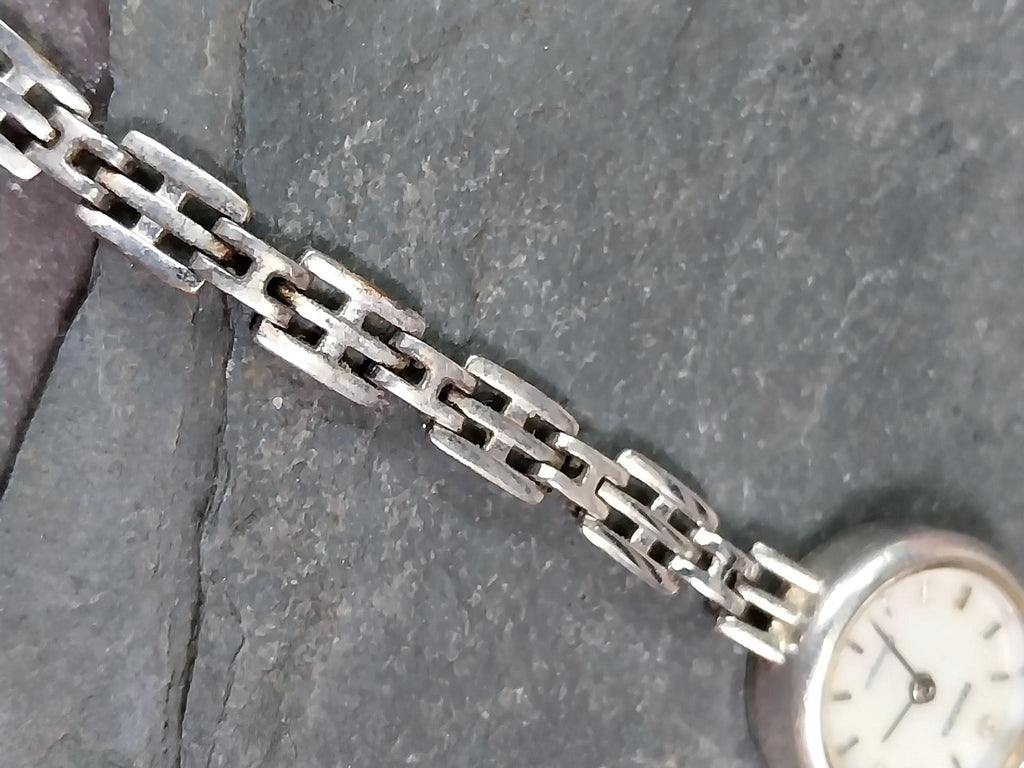 Vintage Sterling Silver WATCH - bracelet Strap 18cm - 14g
