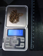 Vintage 9ct GOLD ROLO BELCHER Chain Necklace, 23.5" Long  Hallmarked - 7.3g