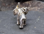 Vintage Silver ELEPHANT Charm or Pendant - 6.2g