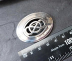 Kit Heath Sterling Silver Celtic Art Nouveau Brooch - 12.3g