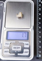 Vintage Silver PIANO Charm - Musical Instrument for bracelet or miniature model - 1.7g