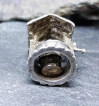 Vintage Silver WISHING WELL Charm - for bracelet -5.1g