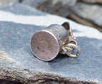 Tankard Jug Mug Charm - opening lid - 925 sterling silver - 2.7g