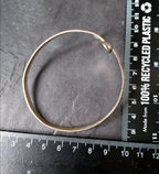 Vintage Sterling Silver Snake Serpent Bangle Bracelet - 15.7g