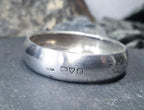 Antique BABY Silver Bangle Bracelet - Chester 1913 - 3.3g