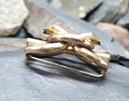 Antique 9ct Gold Infinity Lovers Knot  brooch Pin - 17.5g