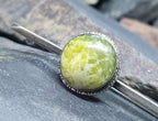 Vintage Sterling Silver Connemara Marble Brooch - Tie Pin - 4.2g