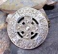 Huge Vintage CELTIC CROSS BROOCH, Henderson & Horner c 1946  - 23.4g