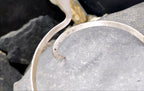 Vintage Sterling Silver Snake Serpent Bangle Bracelet - 15.7g