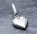 Vintage Silver Mini Heart Charm - for bracelet mini  - 0.8g