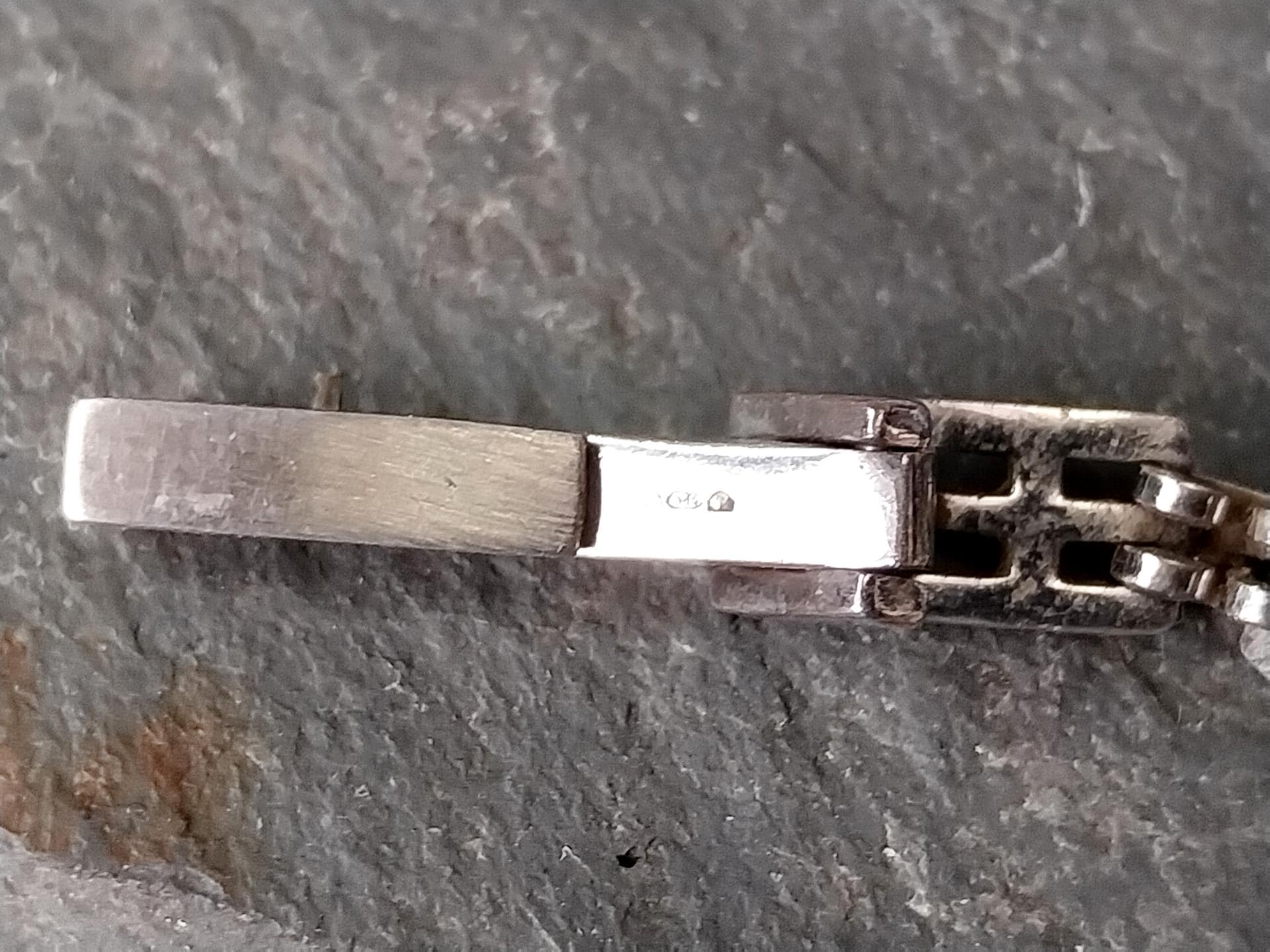 Vintage Sterling Silver WATCH - bracelet Strap 18cm - 14g