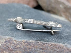 Vintage Dog Brooch - sterling Silver Terrier, Schnauzer - 5.4g